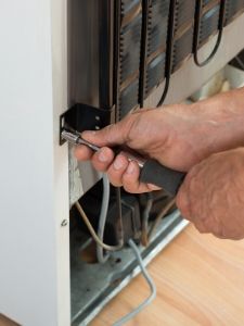 fridge installation technician
