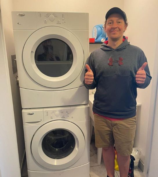 stackable washer dryer repairs Barrie